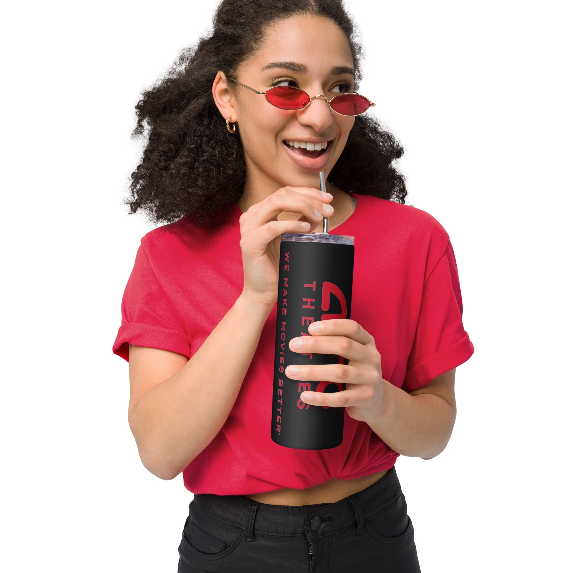 AMC Theatres Logo Stainless Steel Tumbler - Image 3