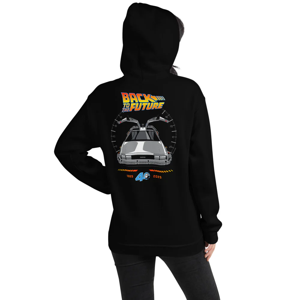 Back to the Future 40th Anniversary Hoodie - Image 3