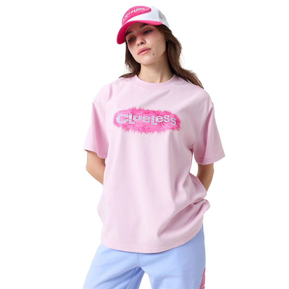 Clueless Jeweled Fuzzy Logo Trucker Hat by Samii Ryan - Image 6