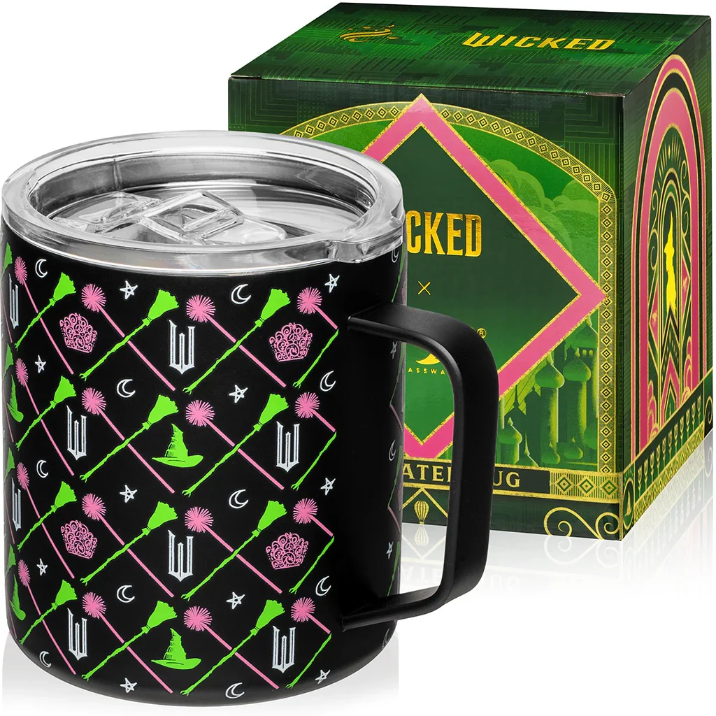 Wicked x Dragon Glassware Logo Stainless Steel Camp Mug