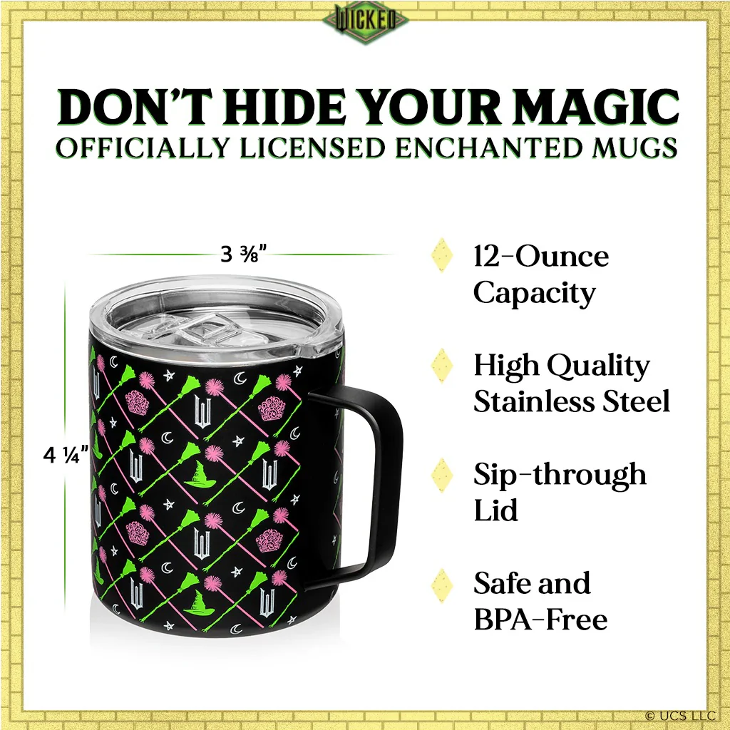 Wicked x Dragon Glassware Logo Stainless Steel Camp Mug - Image 4