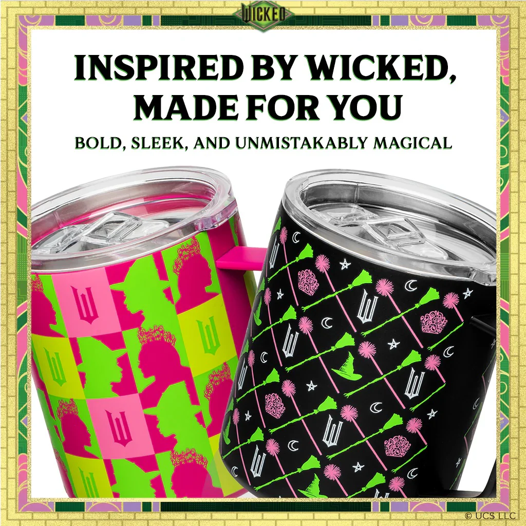 Wicked x Dragon Glassware Pink Logo Stainless Steel Camp Mug - Image 7