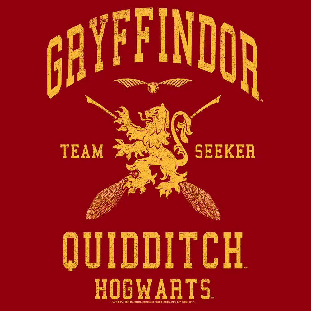 Harry Potter Gryffindor Quidditch Seeker T-Shirt - Image 2