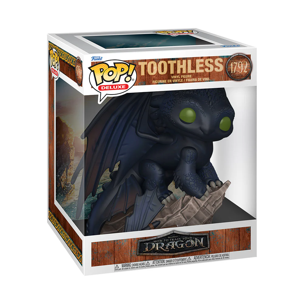 How to Train Your Dragon Toothless Funko Pop! Figure Deluxe - Image 2