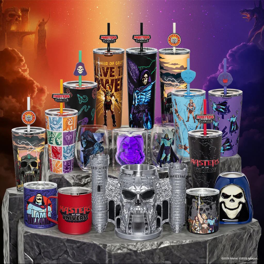 Masters of the Universe x Dragon Glassware 2026 Movie Skeletor Wine Glasses - Image 7