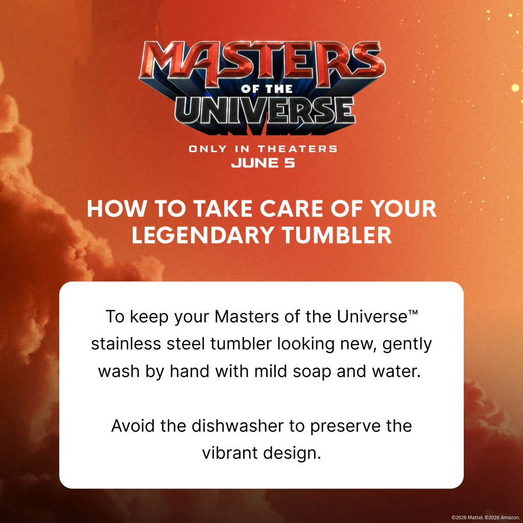 Masters of the Universe Skeletor 2026 Movie Tumbler - Image 8