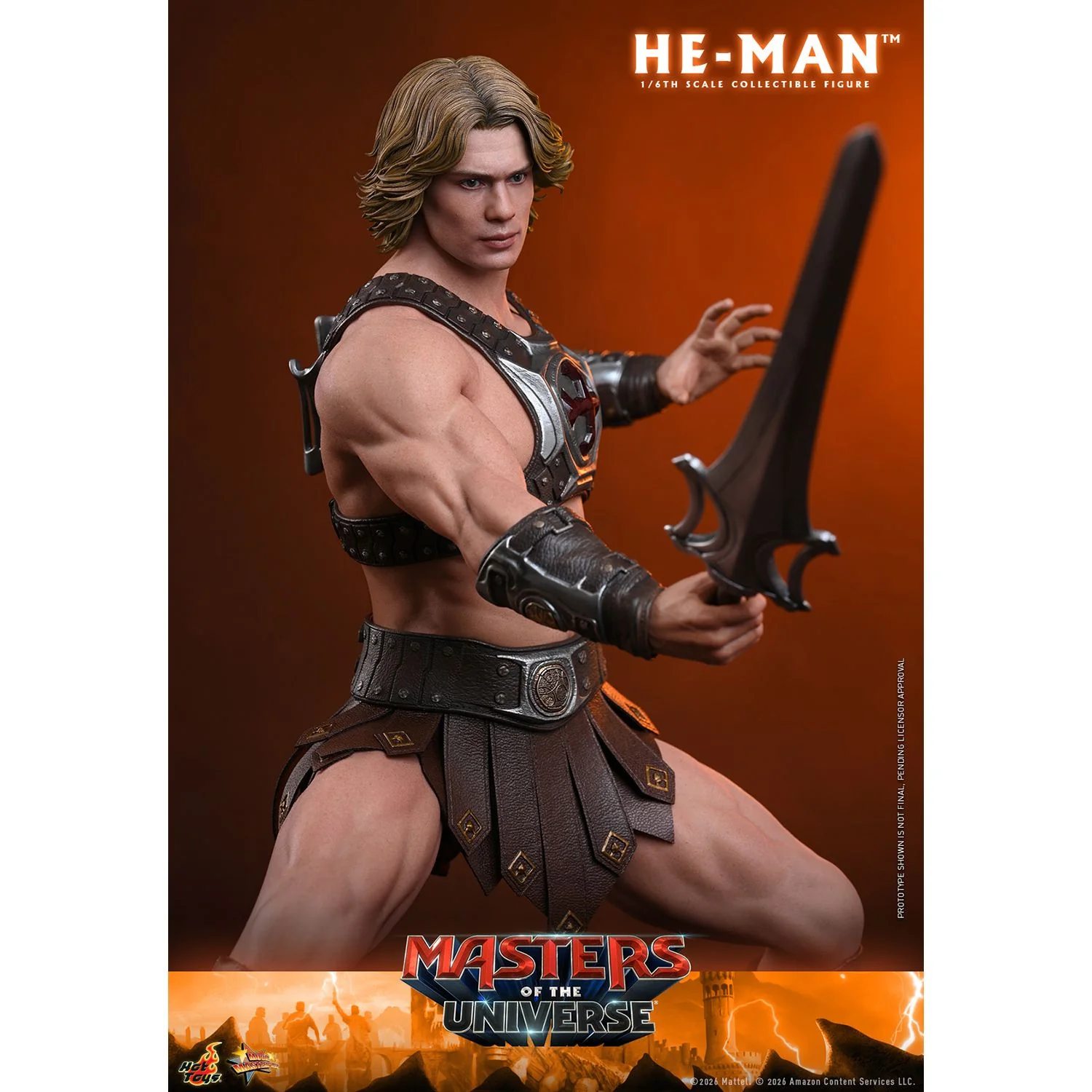 Masters of the Universe He-Man Sixth Scale Hot Toys Figure - Image 4