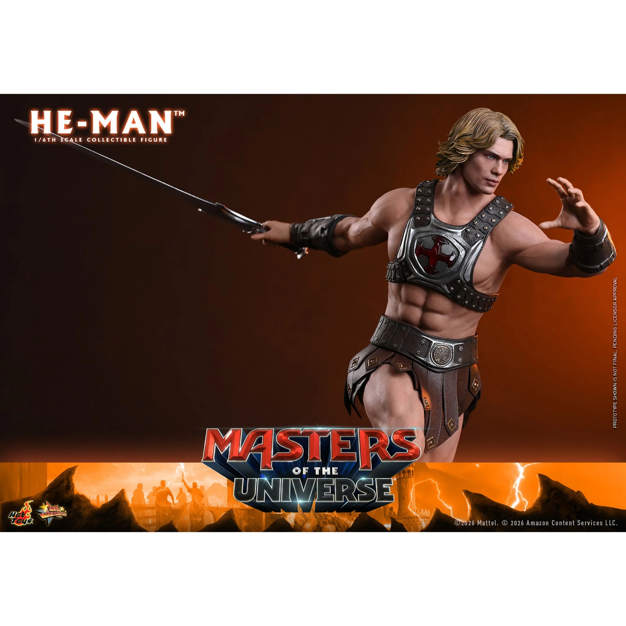 Masters of the Universe He-Man Sixth Scale Hot Toys Figure - Image 7