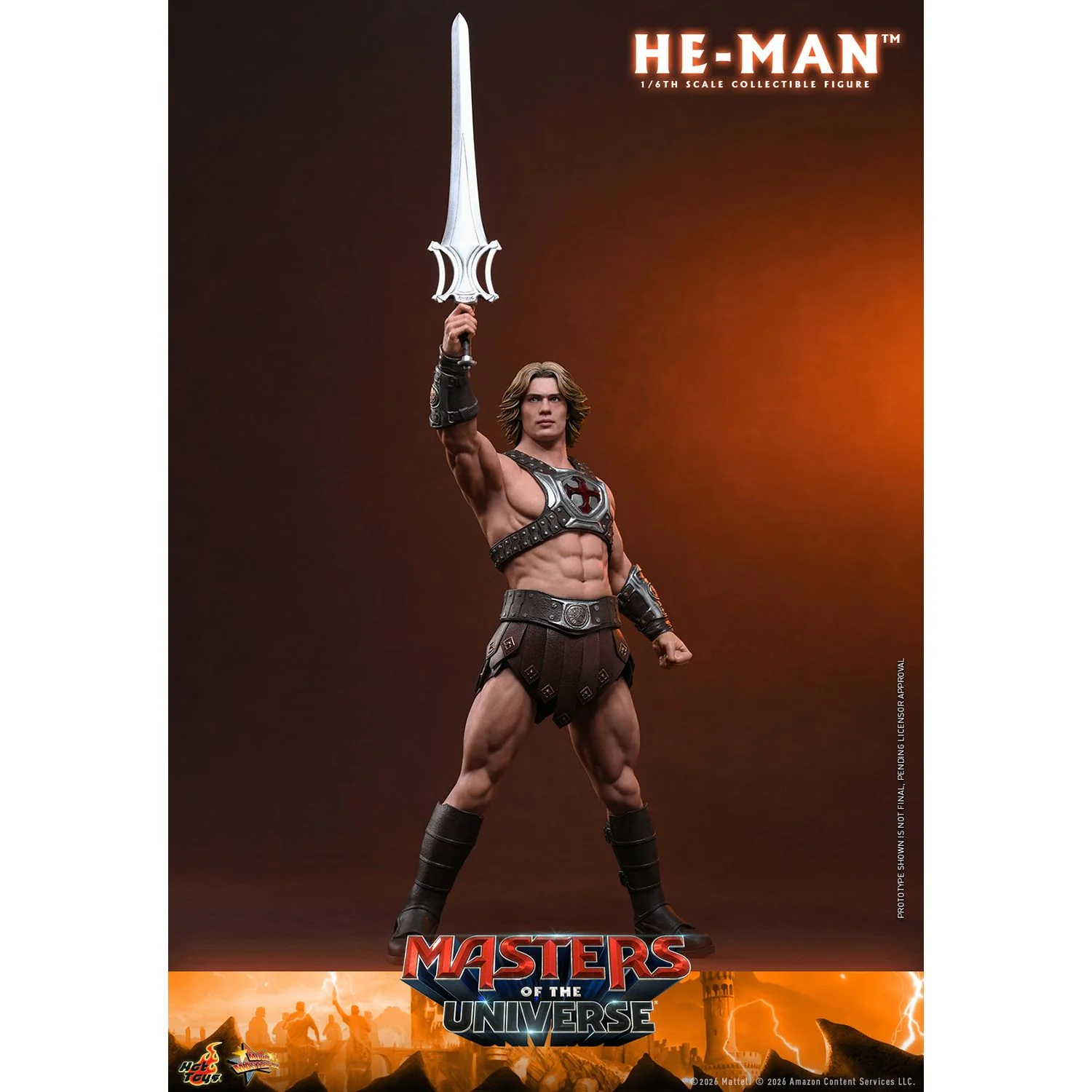 Masters of the Universe He-Man Sixth Scale Hot Toys Figure - Image 9