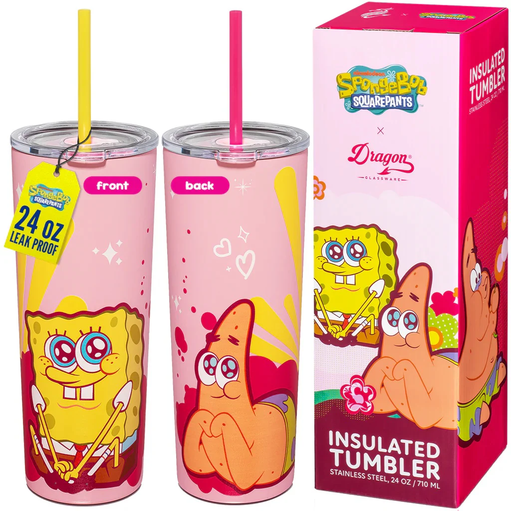 SpongeBob SquarePants x Dragon Glassware Search for SquarePants Tumbler