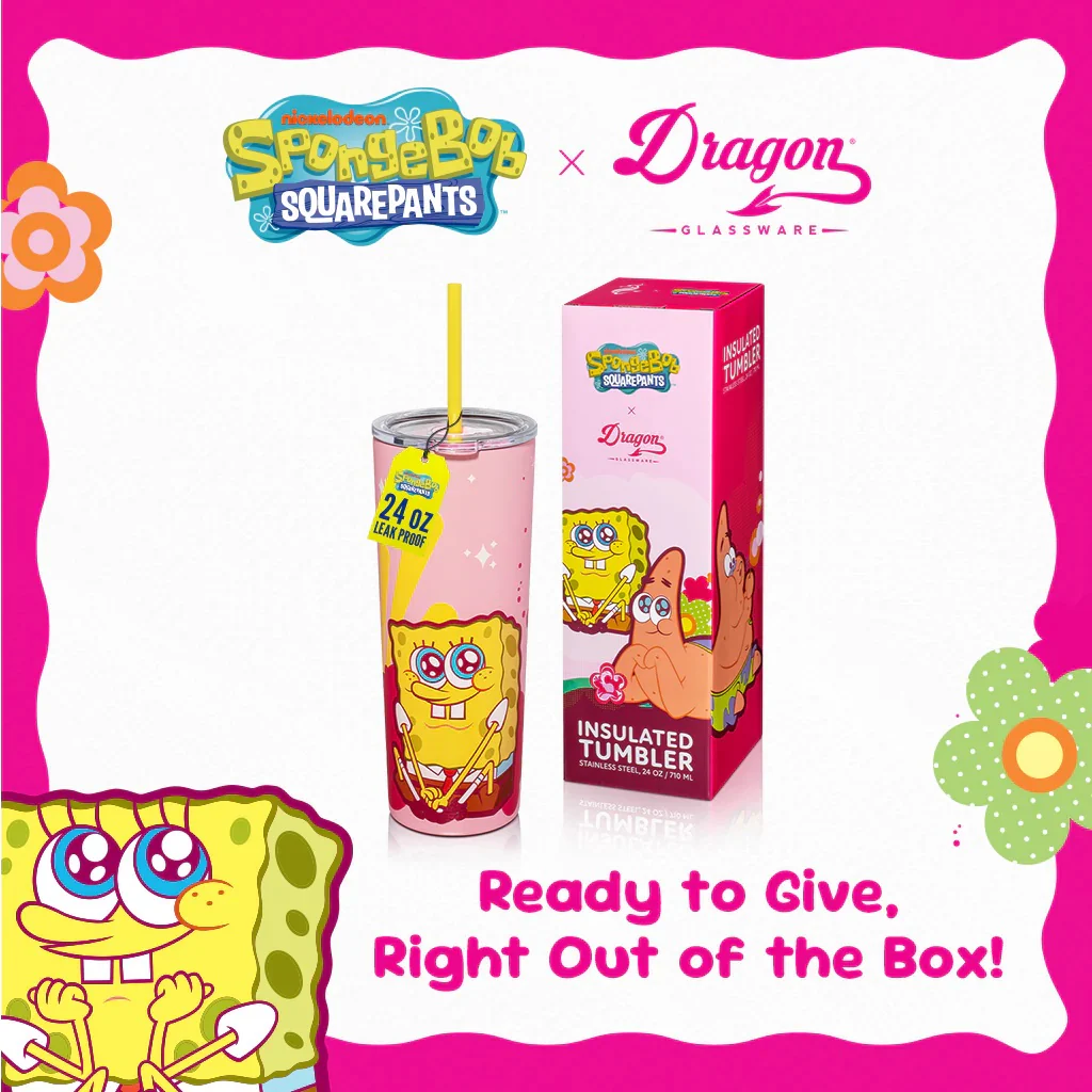SpongeBob SquarePants x Dragon Glassware Search for SquarePants Tumbler - Image 3