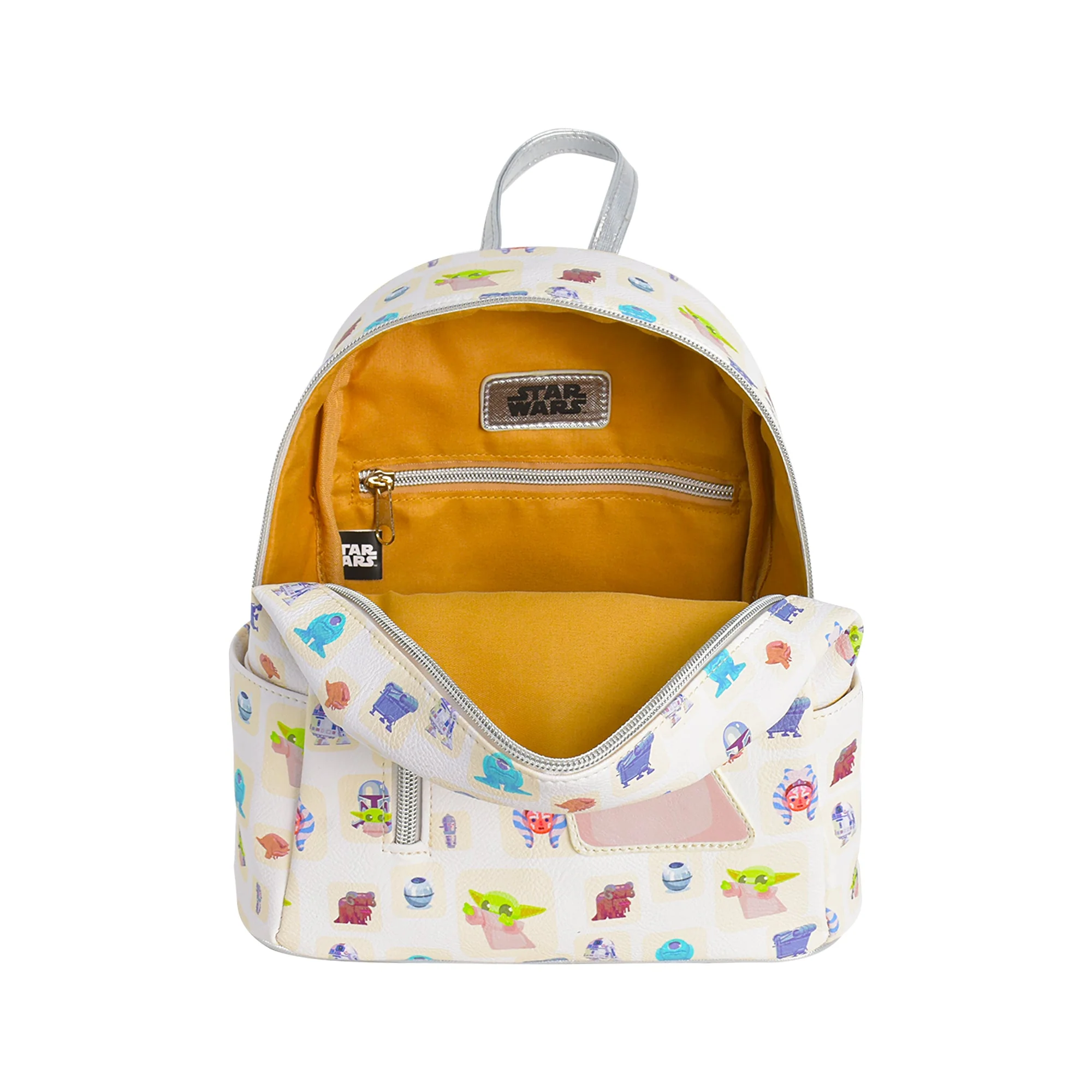 Star Wars Grogu and Friends Pattern Mini Backpack - Image 3