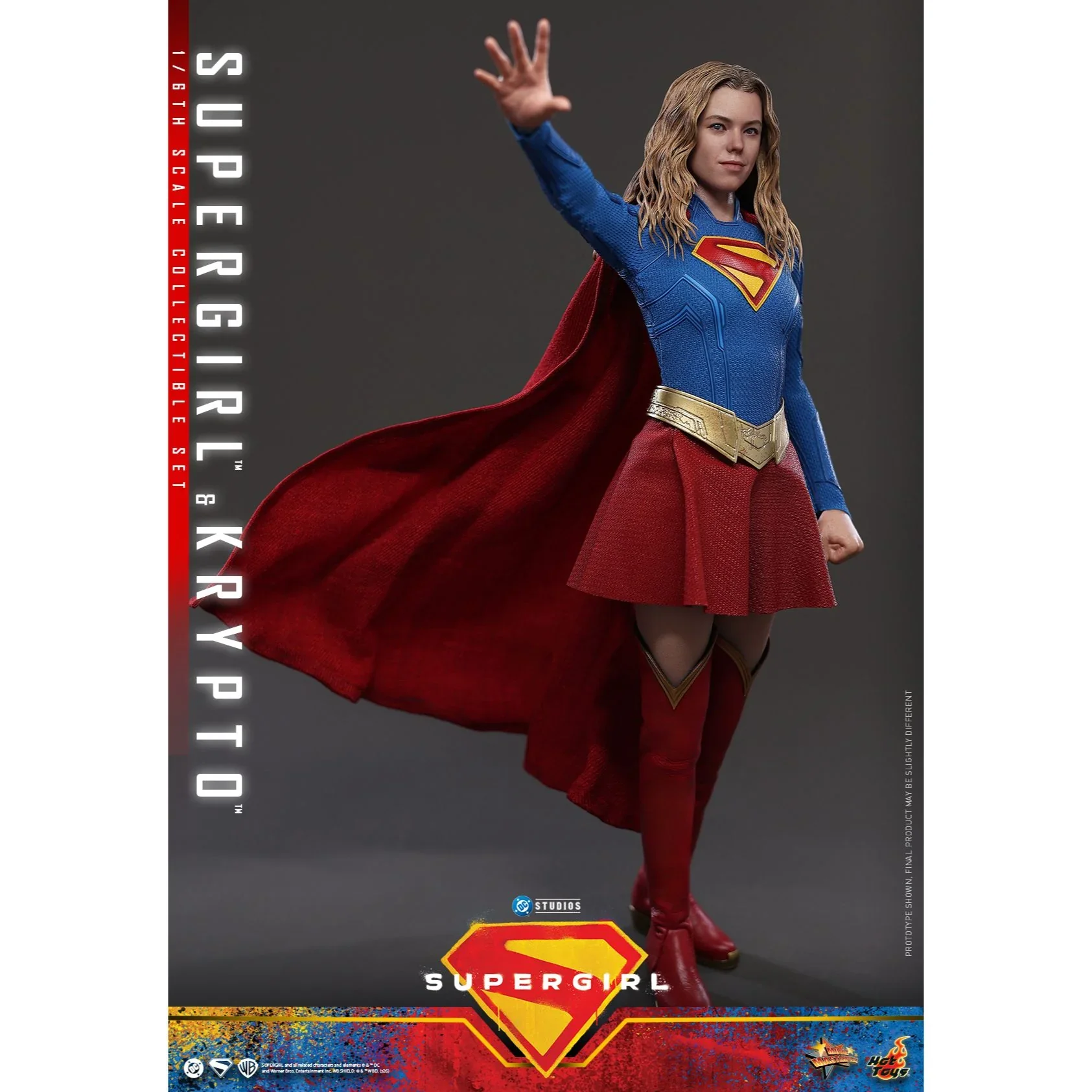 SUPERGIRL (2026 Movie) Supergirl & Krypto Sixth Scale Figure Set by Hot Toys - Image 8