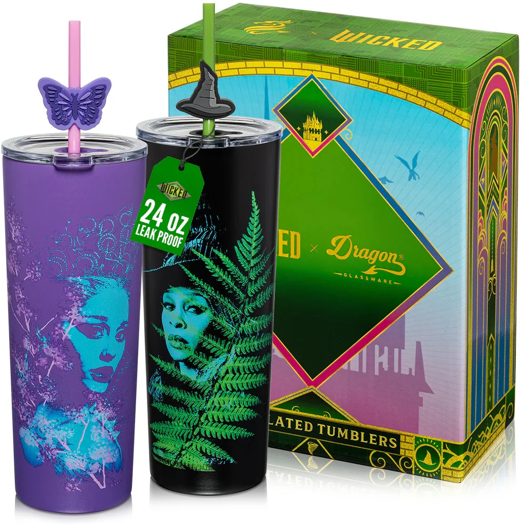 Wicked Glinda & Elphaba For Good Tumbler Set